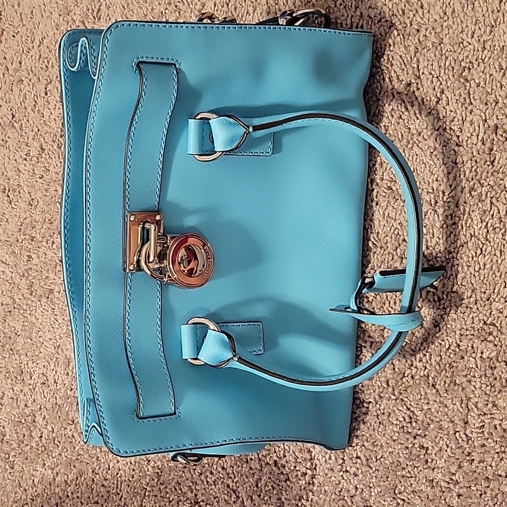 Blue MK purse